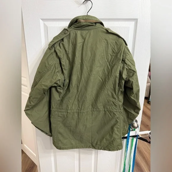 Vintage 1950s–60s USAF OG-107 Cold Weather Field Jacket w/ Original Patches - Picture 8 of 10